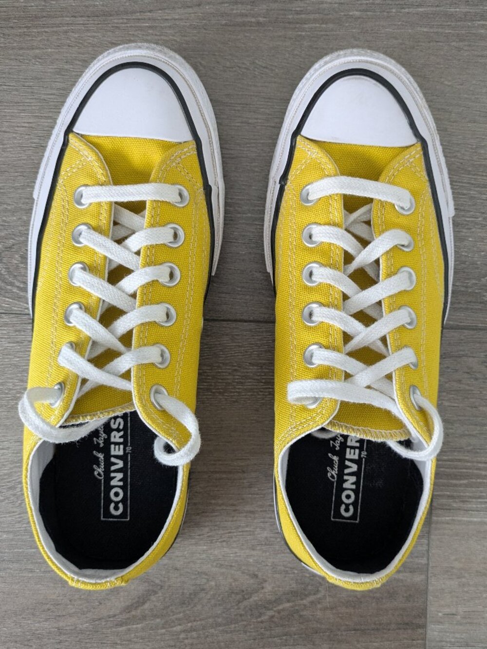 Chuck 70 Canvas - Yellow (Womens size 6.5 / Mens size 4.5)